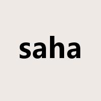 saha是什么意思