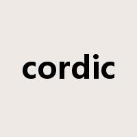 cordic是什么意思