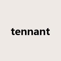tennant是什么意思