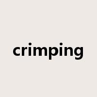 crimping是什么意思