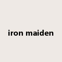 iron maiden是什么意思