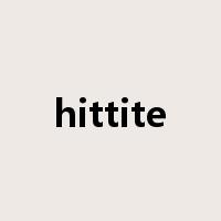 hittite是什么意思
