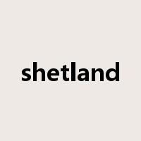 shetland是什么意思