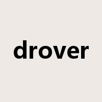 drover是什么意思