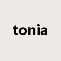 tonia是什么意思