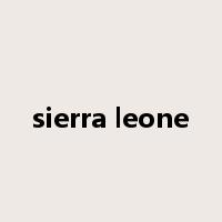 sierra leone是什么意思