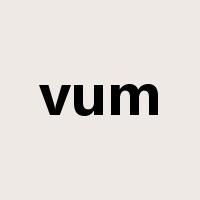 vum是什么意思