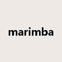 marimba是什么意思