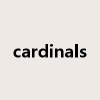 cardinals是什么意思