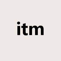 itm是什么意思