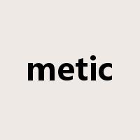 metic是什么意思