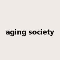 aging society是什么意思