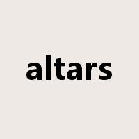 altars是什么意思
