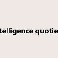 intelligence quotient是什么意思