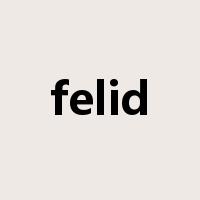 felid是什么意思