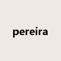 pereira是什么意思