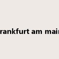 frankfurt am main是什么意思