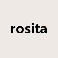rosita是什么意思