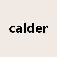 calder是什么意思