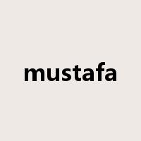 mustafa是什么意思