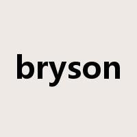bryson是什么意思