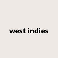 west indies是什么意思