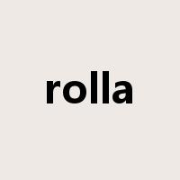 rolla是什么意思