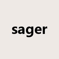 sager是什么意思