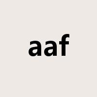 aaf是什么意思