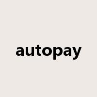 autopay是什么意思
