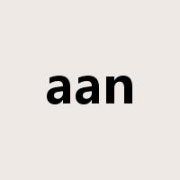 aan是什么意思