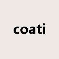coati是什么意思