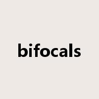 bifocals是什么意思