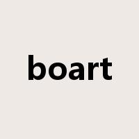 boart是什么意思