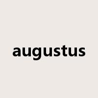 augustus是什么意思