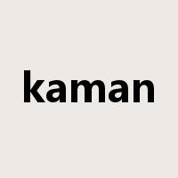 kaman是什么意思