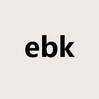 ebk是什么意思