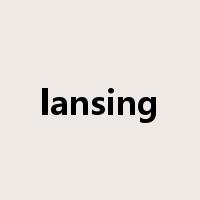 lansing是什么意思