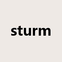 sturm是什么意思