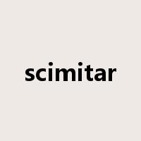 scimitar是什么意思