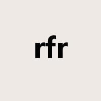 rfr是什么意思