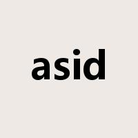 asid是什么意思