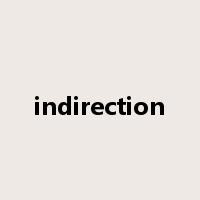indirection是什么意思
