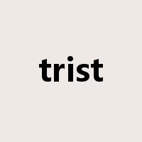 trist是什么意思