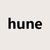 hune是什么意思