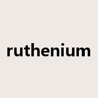 ruthenium是什么意思