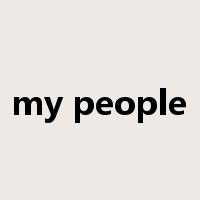 my people是什么意思