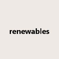 renewables是什么意思