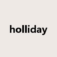 holliday是什么意思