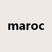 maroc是什么意思